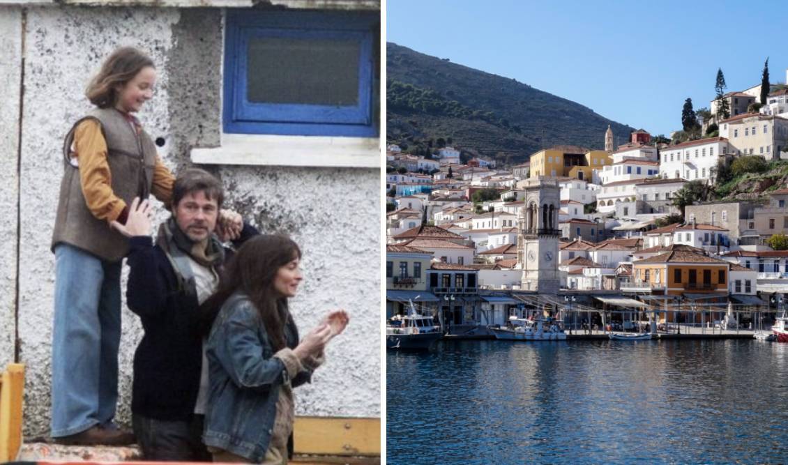 Ύδρα: Ξεκινούν τα γυρίσματα με τον Μπραντ Πιτ | Δείτε αποκλειστικές εικόνες
