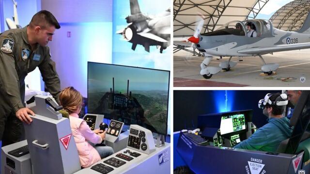 Η Πολεμική Αεροπορία γιορτάζει: Εντυπωσιακές επιδείξεις, προσομοιωτές F-16 & F-35 και πλήθος εκδηλώσεων (Εικόνες)