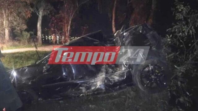 Σοβαρό τροχαίο ατύχημα στην Πάτρα: Αυτοκίνητο 