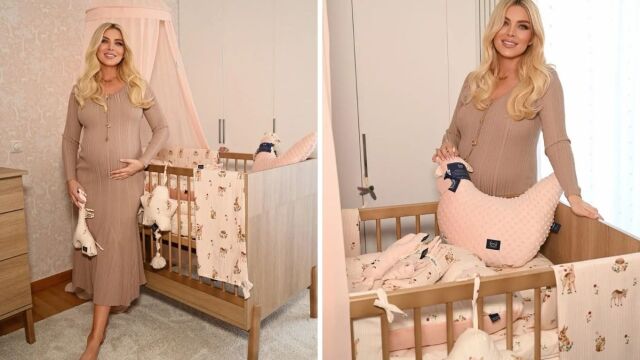 Η Κατερίνα Καινούργιου μοιράζεται νέες εικόνες από το παιδικό δωμάτιο της κόρης της (Εικόνες)
