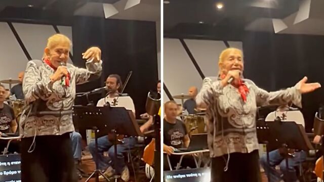 Δείτε το βίντεο  από την τελευταία πρόβα της Μαρινέλλας πριν την κατάρρευσή της στο Ηρώδειο (Βίντεο)