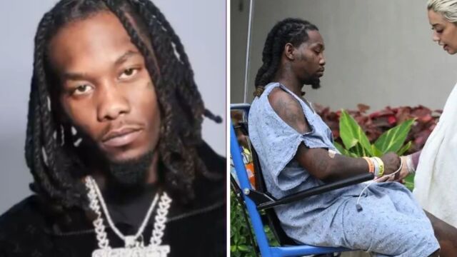 Ο Offset σε αναπηρικό αμαξίδιο μετά τους πυροβολισμούς: Οι πρώτες εικόνες μετά το περιστατικό (Βίντεο)