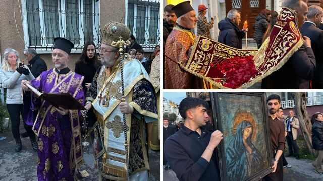 Αποστολή parapolitika.gr στην Κωνσταντινούπολη: Κατάνυξη και συγκίνηση στην περιφορά του Επιταφίου στην Πρίγκηπο  (Εικόνες)