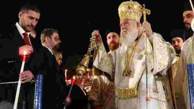 Μητρόπολη Αθηνών: Ανάσταση με παρόντες τους Νίκο Ανδρουλάκη και Νικήτα Κακλαμάνη (Εικόνες)