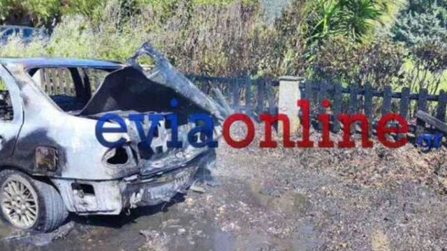 Εύβοια: Φωτιά σε εν κινήσει όχημα στο Μαρμάρι - Άμεση επέμβαση της Πυροσβεστικής