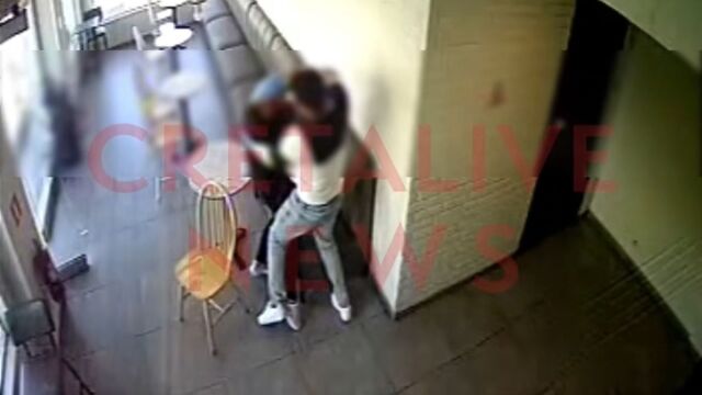 Ηράκλειο: Άγριος ξυλοδαρμός γυναίκας σε καφετέρια από πρώην σύντροφό της - Την τραβούσε από τα μαλλιά και την έριξε στο πάτωμα (Βίντεο)