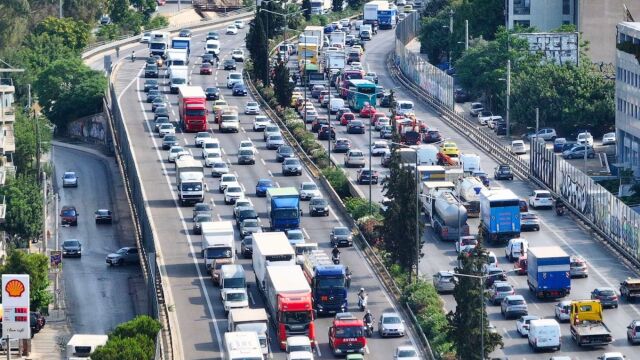 Κηφισός: Έκτακτες κυκλοφοριακές ρυθμίσεις την Κυριακή λόγω προγραμματισμένων εργασιών