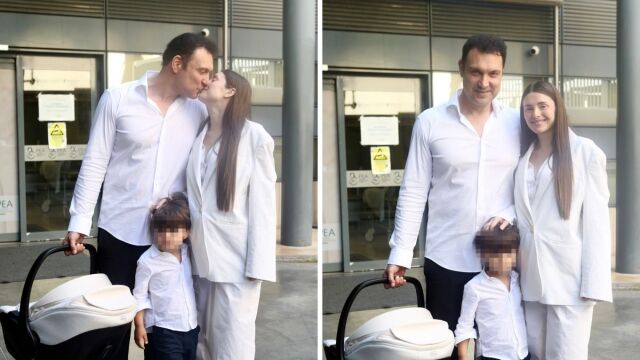 Η Ιωάννα Σιαμπάνη και ο Τζίμης Σταθοκωστόπουλος έγιναν γονείς για δεύτερη φορά: Οι πρώτες φωτογραφίες μετά το εξιτήριο (Εικόνες)