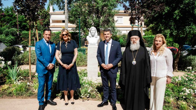 Κηφισιά: Φόρος τιμής και μνήμης το δημοτικό πάρκο Μαριάννα Β. Βαρδινογιάννη - Ελπίδα - Έγιναν τα εγκαίνια (Εικόνες)
