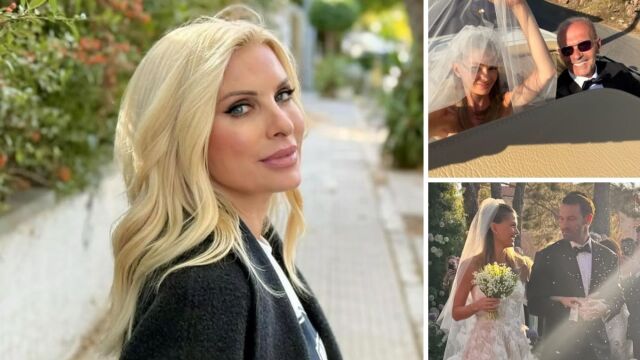 Ελένη Μενεγάκη: Οι ευχές της στον Πέτρο Κωστόπουλο για τον γάμο της κόρης του Αμαλίας (Εικόνες)