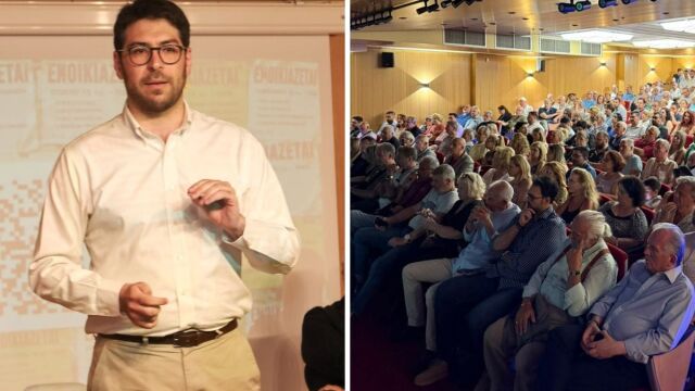 Το στεγαστικό φέρνει κόσμο στο ΠΑΣΟΚ: Η επιτυχία της εκδήλωσης στο Περιστέρι, τι δηλώνει ο Λευτέρης Καρχιμάκης στο parapolitika.gr (Eικόνες & Βίντεο)