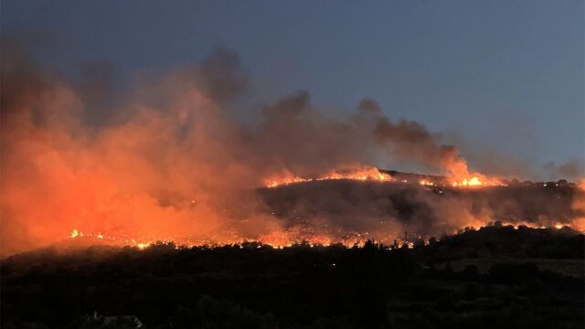 Φωτιές σε Κρήτη και Κάλυμνο: Άμεση επέμβαση της Πυροσβεστικής στις νέες εστίες - Χωρίς ενεργό μέτωπο η πυρκαγιά στην Κρίτσα