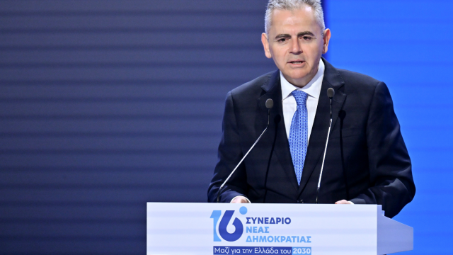 Μάξιμος Χαρακόπουλος στο Συνέδριο της ΝΔ: Το δικό μας γήπεδο είναι αυτό του έργου, της αξιοπιστίας και της ευθύνης και σε αυτό κανείς δεν μπορεί να μας συναγωνιστεί