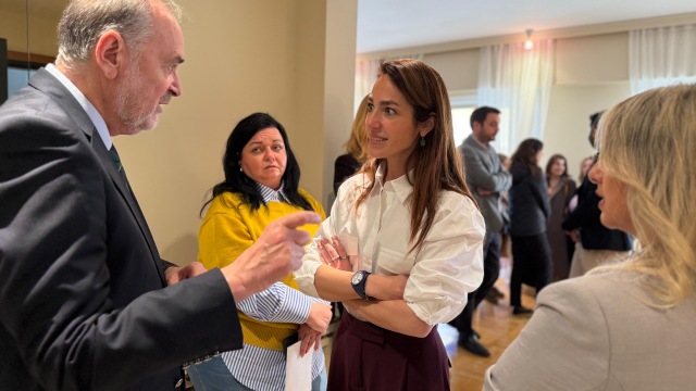 Δόμνα Μιχαηλίδου: Η παρουσία της στα εγκαίνια της Μονάδας Ημιαυτόνομης Διαβίωσης της Κιβωτού