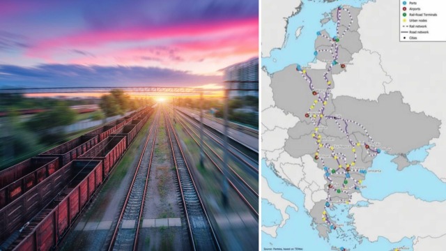 Ευρωπαϊκός διάδρομος μαμούθ με κλειδιά πόλεις της Ελλάδας: Θα ξεκινάει από την Κύπρο και θα φτάνει μέχρι τη Φιλανδία - Το σχέδιο για τον στρατηγικό και εμπορικό κόμβο