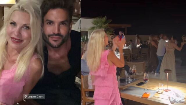 Ελένη Μενεγάκη:  Ξεσάλωσε στο prive πάρτι του Αντώνη Πιτταρά στη Νάξο (Εικόνες)