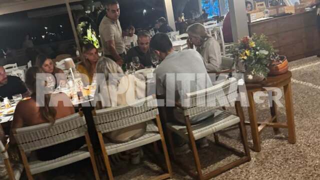 Δεκαπενταύγουστος στα Χανιά για τον Κυριάκο Μητσοτάκη, το δείπνο ανήμερα της γιορτής της Μαρέβας (Εικόνες)