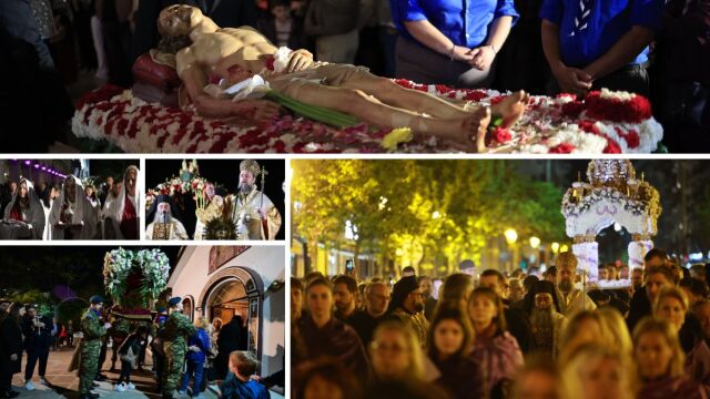 Μεγάλη Παρασκευή: Πλήθος κόσμου στην περιφορά των Επιταφίων, στιγμές προσευχής και λύτρωσης - Εικόνες και βίντεο ανά την Ελλάδα