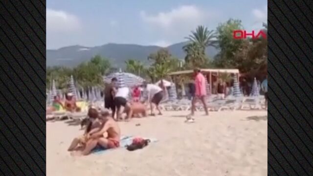 Τουρκία: Άγριος ξυλοδαρμός τουρίστα που αρνήθηκε να πληρώσει ξαπλώστρα σε παραλία (Βίντεο)