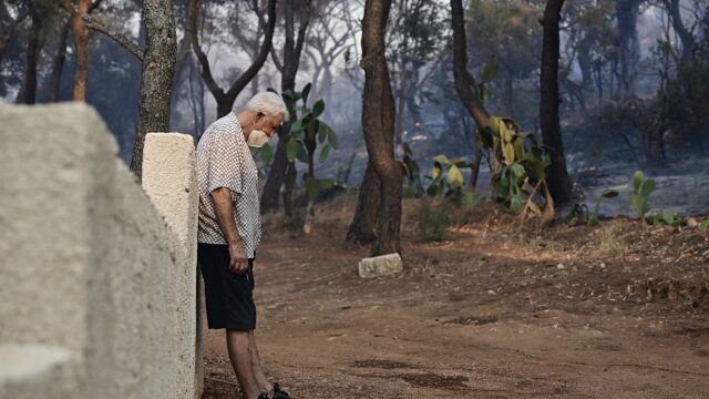 Φωτιά στην Κερατέα: Ειδική πλατφόρμα για την προσωρινή διαμονή των πυρόπληκτων