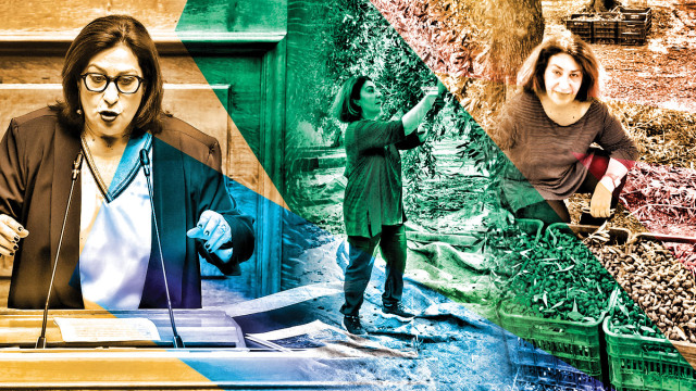 Τόνια Αντωνίου στα Παραπολιτικά: Εγώ δέντρα δεν παρατάω - Η 85χρονη μητέρα μου οδηγεί τρακτέρ (Εικόνες)