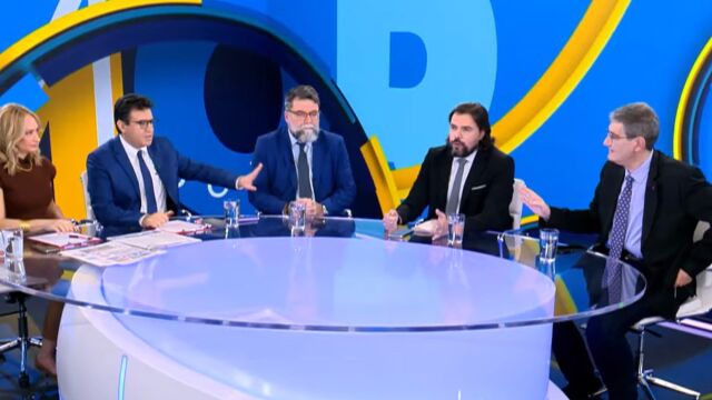 Ανεπανάληπτος on air καβγάς Παππά & Γιαννούλη: Είστε σαλτιμπάγκος - Παρακαλάτε τον Τσίπρα στα τέσσερα να σας πάρει (Βίντεο)