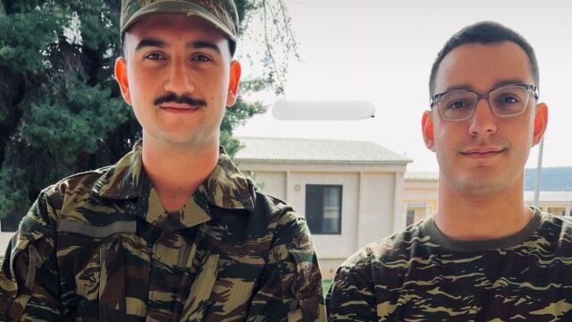 Πήγε φαντάρος ο Ανδρέας Πάγκαλος: Στον Αυλώνα για εκπαίδευση ο γιος του Θεόδωρου Πάγκαλου