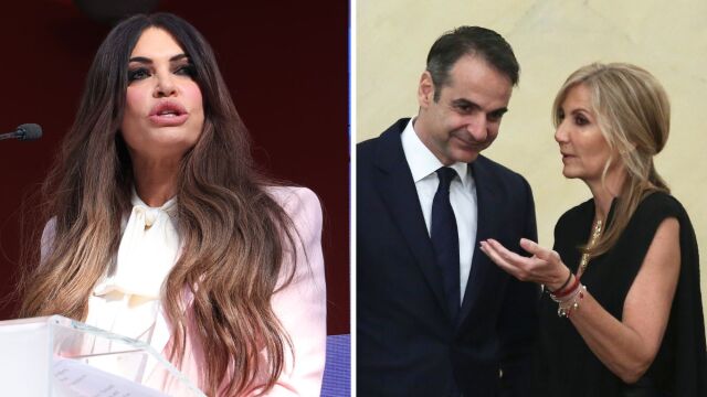 Τα εγκωμιαστικά σχόλια της Κίμπερλι Γκίλφοϊλ για τον Κυριάκο και τη Μαρέβα Μητσοτάκη και... το δείπνο στην πρωθυπουργική κατοικία
