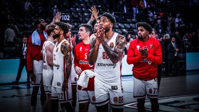 Euroleague: Πλησιάζει στην κορυφή ο Ολυμπιακός, έπεσε από την οκτάδα ο Παναθηναϊκός AKTOR - Αποτελέσματα, βαθμολογία, επόμενη αγωνιστική (Βίντεο)