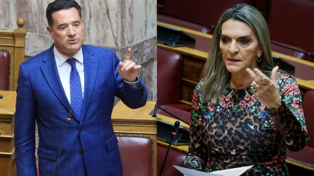 Στο κόκκινο τα ντεσιμπέλ στη Βουλή: Γεωργιάδης και Πέρκα μάλωσαν για τις... τρίχες του υπουργού Υγείας