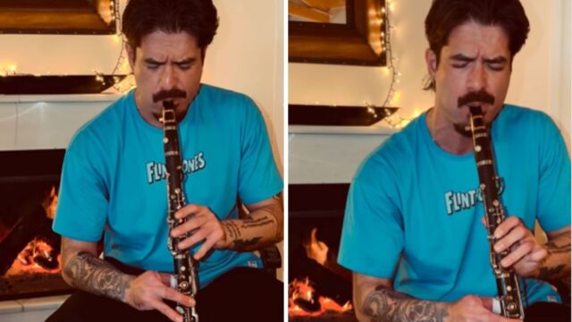 Άρης Μουγκοπέτρος: Παίζει κλαρίνο με τα δύο δάχτυλα - Το συγκινητικό μήνυμά του (Βίντεο)