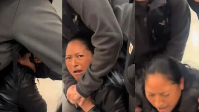 ICE: Πράκτορες συλλαμβάνουν μητέρα μπροστά στην ανήλικη κόρη της (Βίντεο)