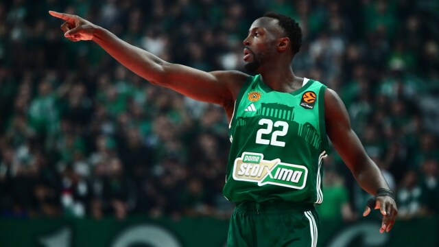 Τζέριαν Γκραντ: Εκτός από το ματς του Παναθηναϊκού AKTOR με τη Μονακό - Πρώτη απουσία μετά από 904 ημέρες στην Euroleague