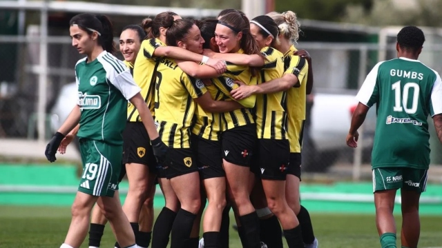 Womens Football League: Η ΑΕΚ πήρε το ντέρμπι με τον Παναθηναϊκό και έβαλε 