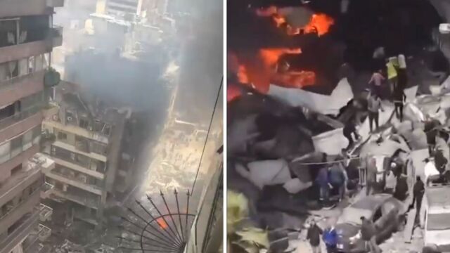 Ισραήλ: Βομβάρδισε τη Βηρυτό, παρά την εκεχειρία με το Ιράν - Σοκαριστικά βίντεο