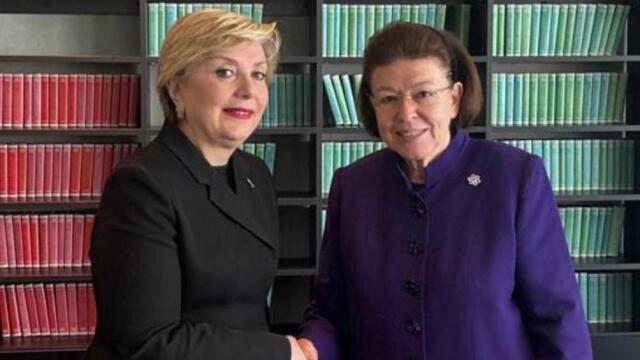 Λίνα Μενδώνη: Συνάντηση εργασίας με την Υπουργό Πολιτισμού της Γεωργίας Tinatin Rukhadze, στην Αθήνα