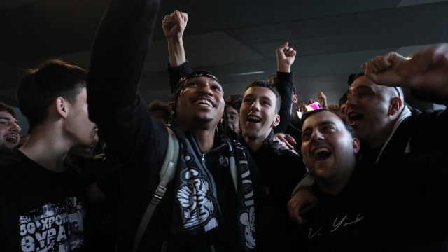 ΠΑΟΚ: Υποδοχή ηρώων για την μεγάλη πρόκριση - 