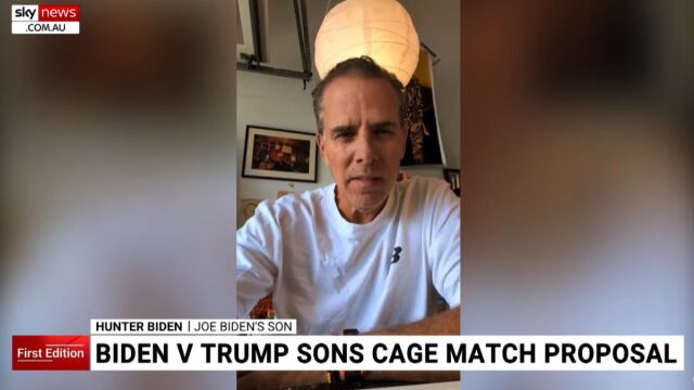 Χάντερ Μπάιντεν: Προκάλεσε τους γιους του Τραμπ σε αγώνα πάλης σε 