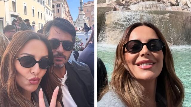 Μπέττυ Μαγγίρα: Το Πάσχα στη Ρώμη  οι φωτογραφίες με τον Δημήτρη Μάζη και τις κόρες τους (Βίντεο  Εικόνες)