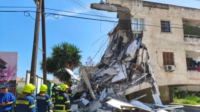 Τραγωδία στην Κύπρο: Ένας νεκρός από την κατάρρευση πολυκατοικίας - 