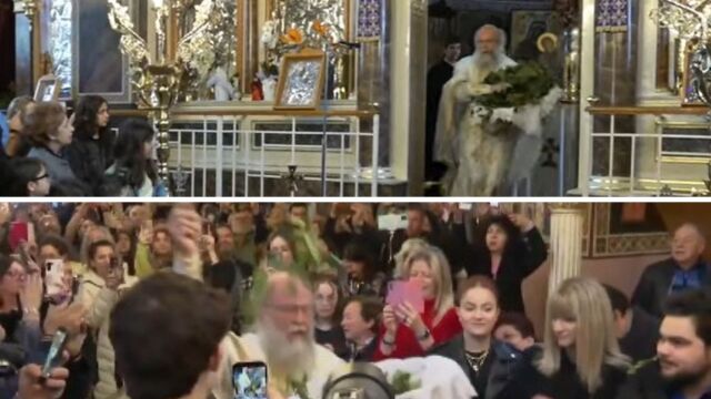 Χίος: Τελέστηκε η πρώτη Ανάσταση στην Ευαγγελίστρια από τον 