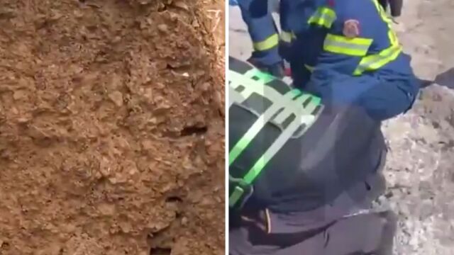 Βάρκιζα: Επιχείρηση διάσωσης πατέρα και γιου που καταπλακώθηκαν από χώματα σε παραλία (Βίντεο)