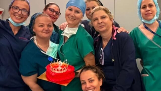 Νατάσα Παζαΐτη: Η τρυφερή ανάρτηση για την έκπληξη που δέχτηκε από την ιατρική της ομάδα για τα γενέθλιά της - 