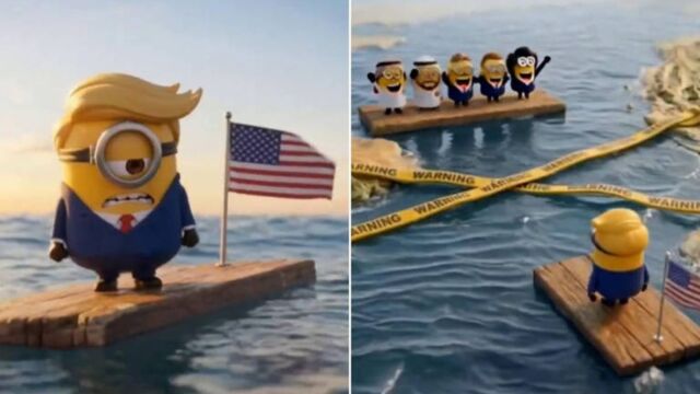 O Ντόναλντ Τραμπ ως Minion: Το προπαγανδιστικό βίντεο του Ιράν για τα Στενά του Ορμούζ