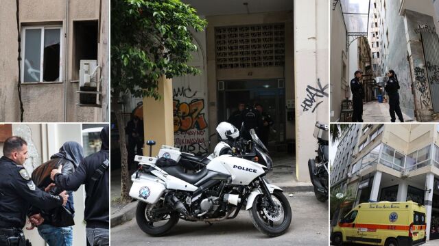 Θρίλερ με νεκρή γυναίκα στο κέντρο της Αθήνας: Κάμερα κατέγραψε τις τελευταίες στιγμές και το τι προηγήθηκε πριν την πτώση της 30χρονης - Η εκδοχή του 45χρονου  τι εξετάζουν οι Αρχές (Εικόνες  Βίντεο)