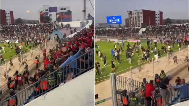 Confederation Cup Αφρικής: Εισβολή στον αγωνιστικό χώρο και επεισόδια στο ματς ανάμεσα σε Σαφί και Αλζέ στο Μαρόκο (Βίντεο)