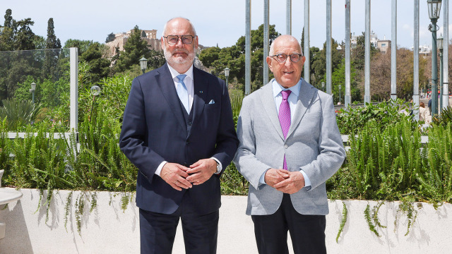 Νικήτας Κακλαμάνης: Υποδέχθηκε τον Πρόεδρο της Εσθονίας - Στο επίκεντρο η ενδυνάμωση των διμερών κοινοβουλευτικών σχέσεων (Εικόνες)