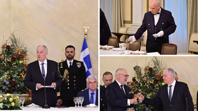 Τασούλας: Δείπνο στο Προεδρικό Μέγαρο προς τιμήν του προέδρου της Εσθονίας Άλαρ Κάρις - Οι δύο χώρες 