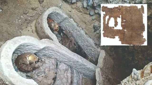 Εντυπωσιακή ανακάλυψη στην Αίγυπτο: Πάπυρος της 