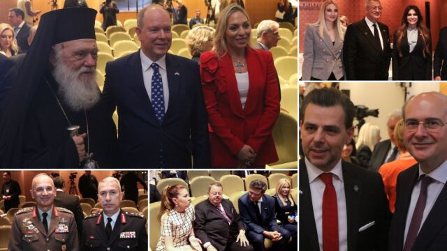 Ο πρίγκιπας Αλβέρτος στα εγκαίνια του προξενείου του Μονακό στο Κεφαλάρι - Ποιοι έδωσαν το παρών (Εικόνες)